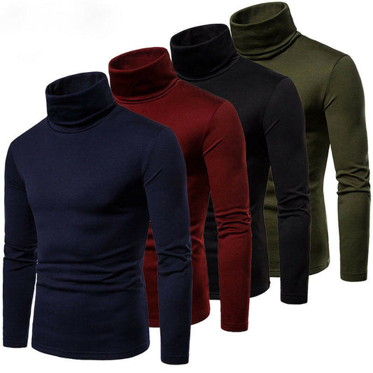 Men Thermal Turtle pullover
